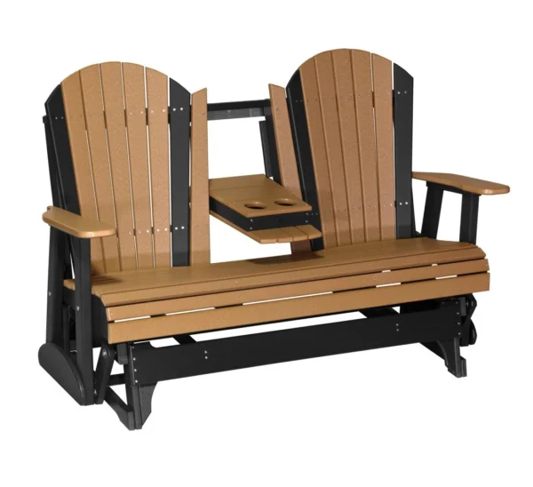 Adirondack glider bench.
